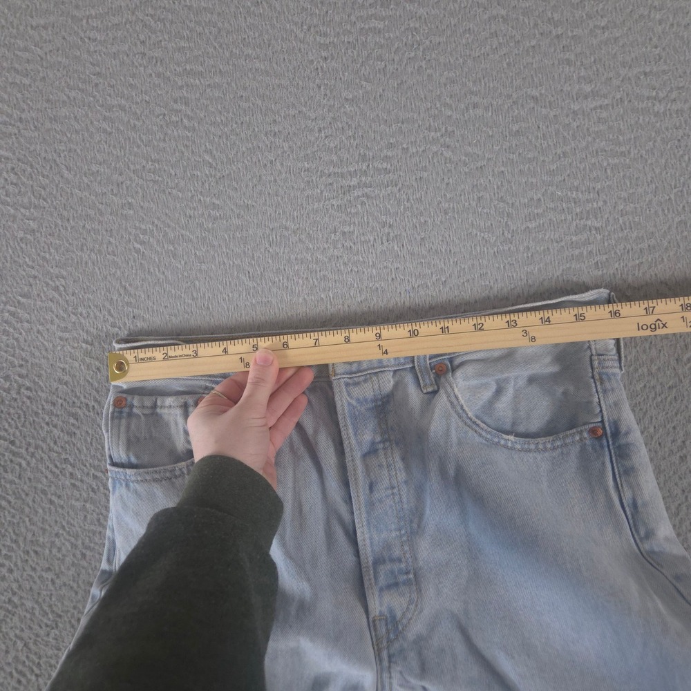 Light Blue Straight Leg Women’s Jeans - Picture 5 of 13